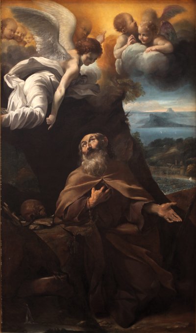 Saint Conrad Confalonieri - Giovanni Lanfranco